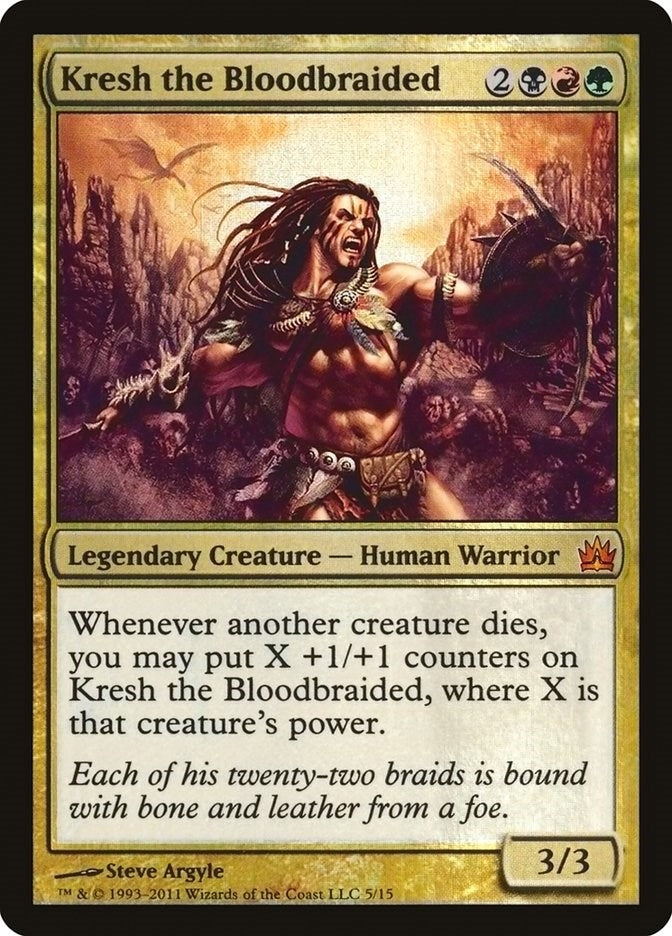 Kresh the Bloodbraided [V11]