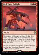 Red Sun's Twilight [Phyrexia: All Will Be One Prerelease Promos]