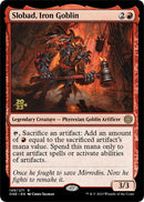 Slobad, Iron Goblin [Phyrexia: All Will Be One Prerelease Promos]