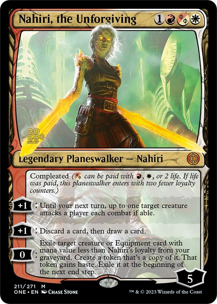Nahiri the Unforgiving (211) [PRE]