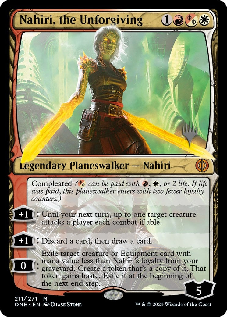 Nahiri the Unforgiving (211) [PPONE]