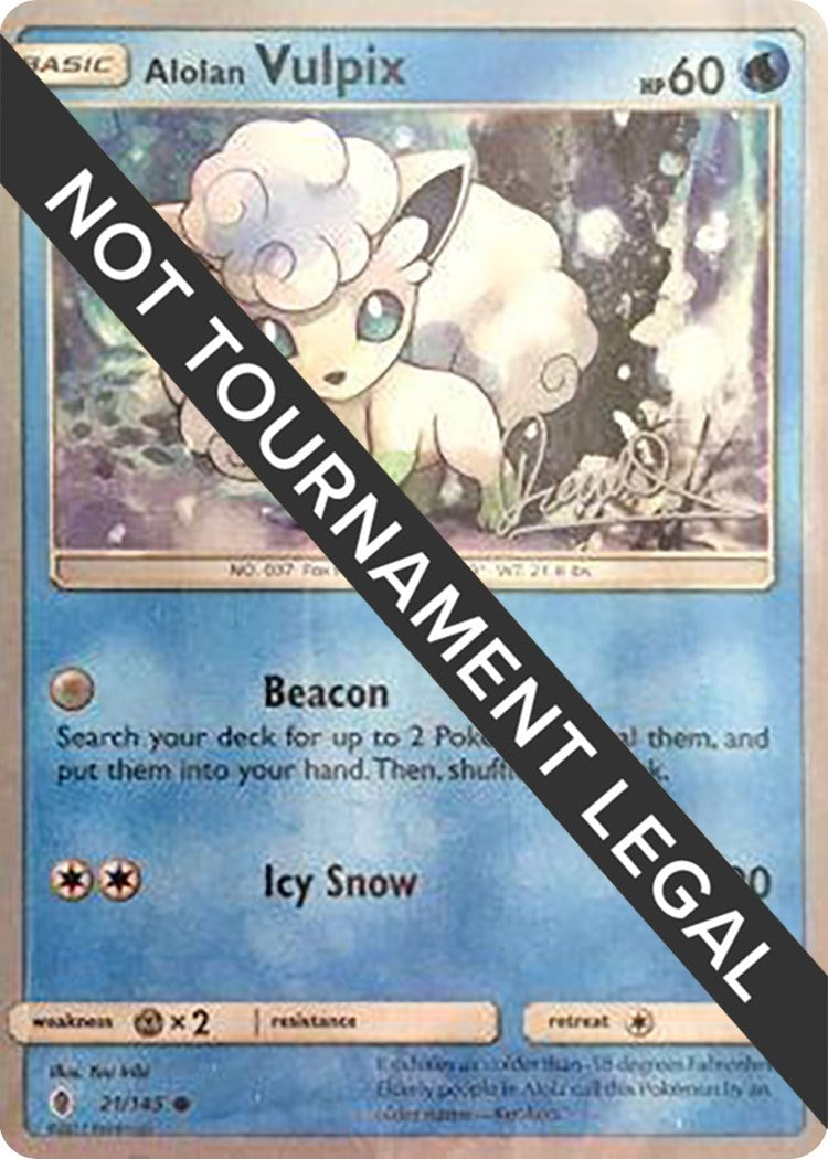 Alolan Vulpix 2017 Diego Cassiraga (21/145) [WCD]