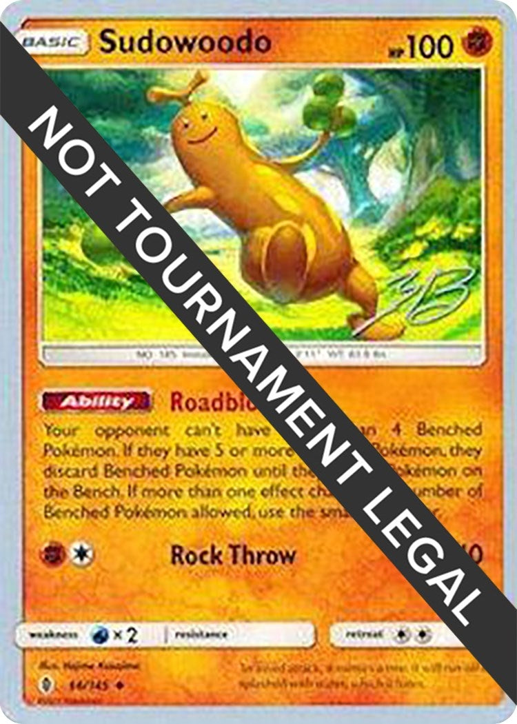 Sudowoodo 2017 Zachary Bokhari (66/145) [WCD]