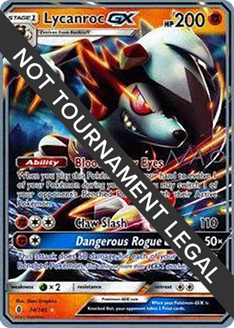 Lycanroc GX 2018 Naohito Inoue (74/145) [WCD]