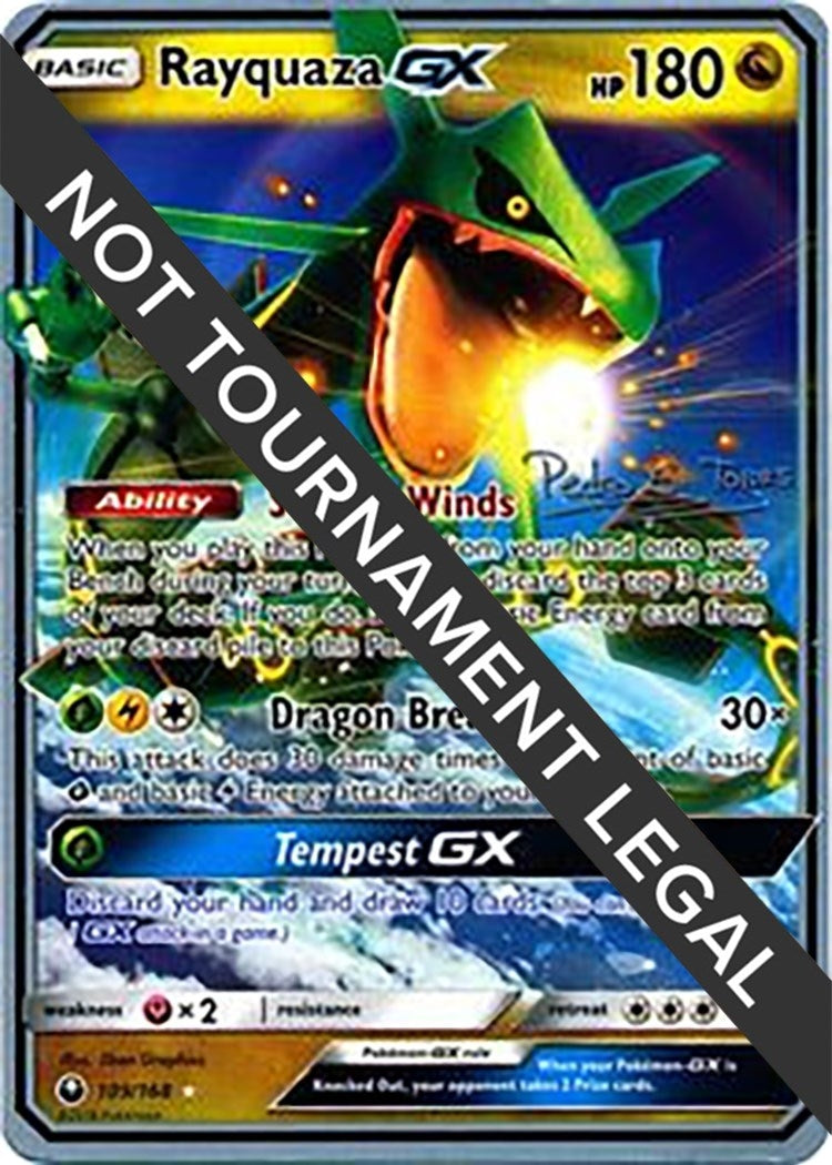 Rayquaza GX 2018 Pedro Eugenio Torres (109/168) [WCD]