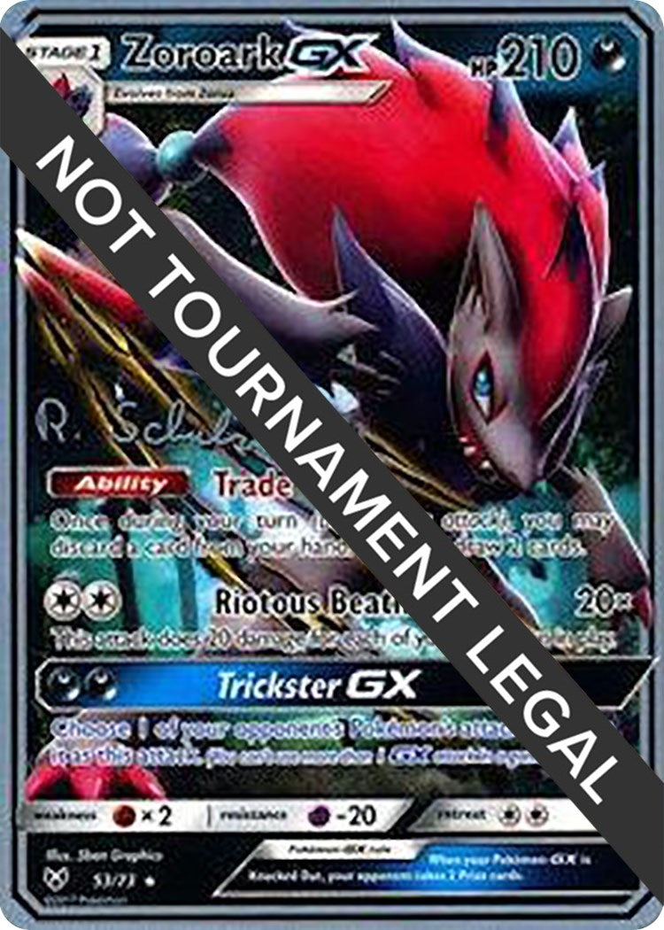 Zoroark GX 2018 Robin Schulz (53/73) [WCD]