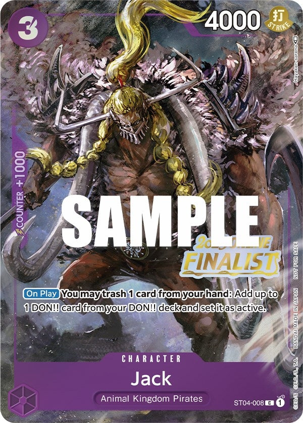 Jack Online Regional 2023 Finalist (ST04-008) [OP-PR]