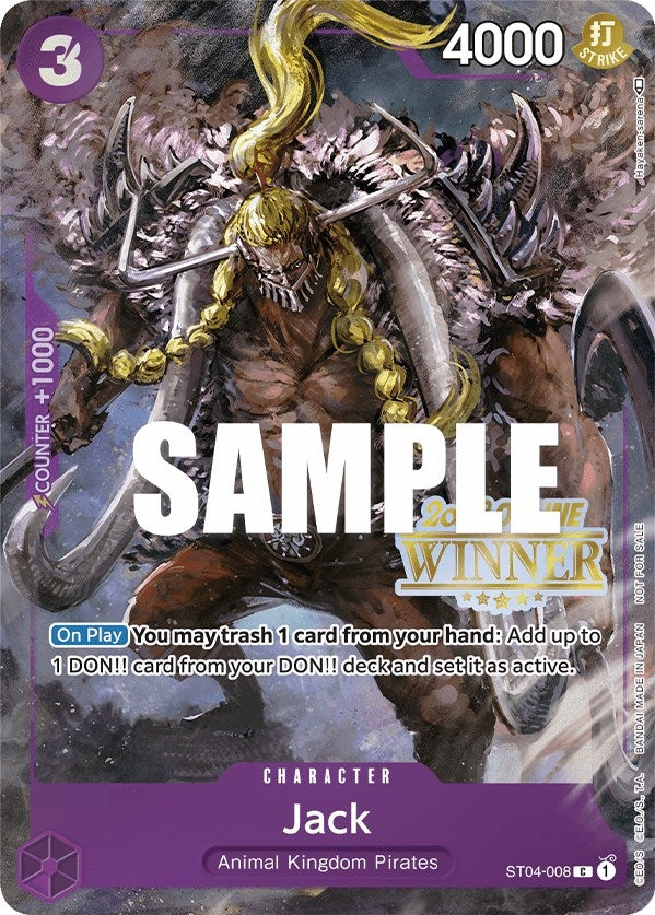 Jack Online Regional 2023 Winner (ST04-008) [OP-PR]