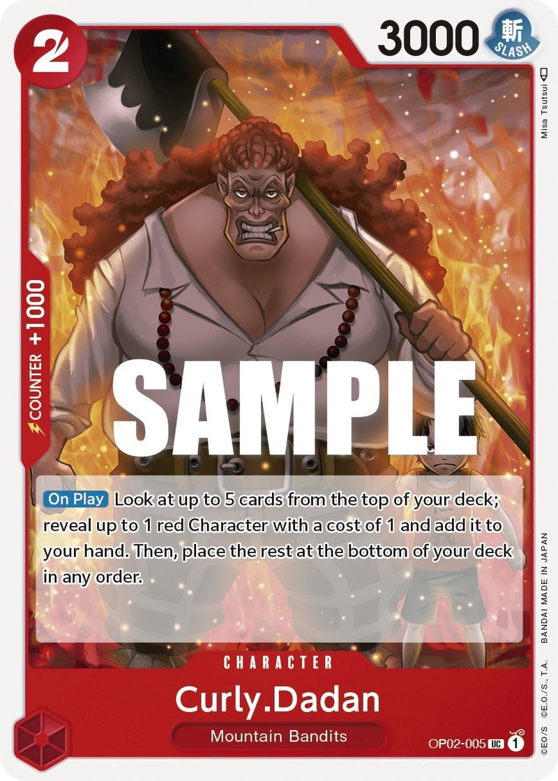 Curly.Dadan (OP02-005) [OP02]