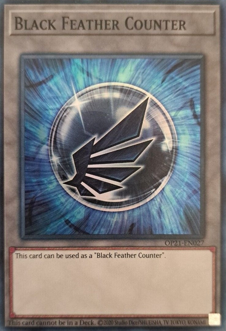 Black Feather Counter (OP21-EN027) [OP21]