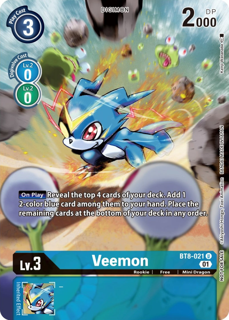 Image for Veemon (Dimensional Phase Pre-Release) [New Awakening]