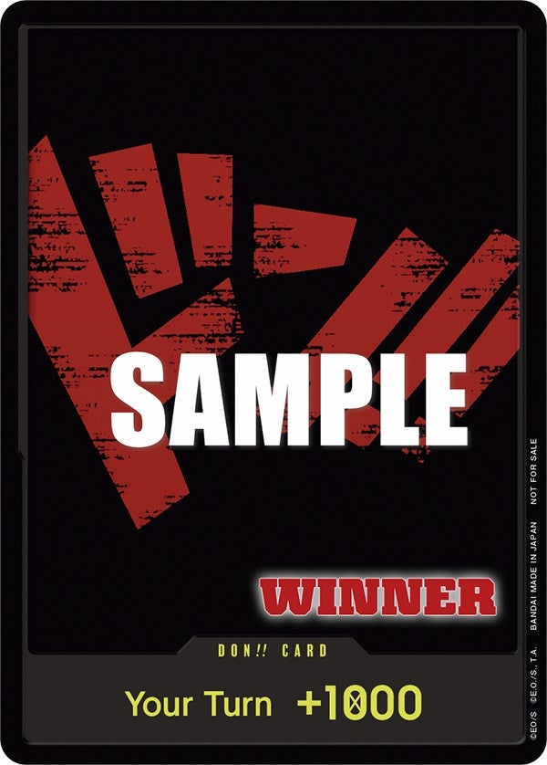 DON Card Tournament Pack Vol 2 Winner [OP-PR]