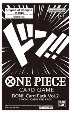DON Card Pack Vol 2 [OP-PR]