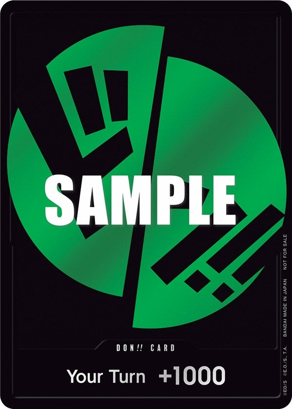 DON Card Green [OP-PR]