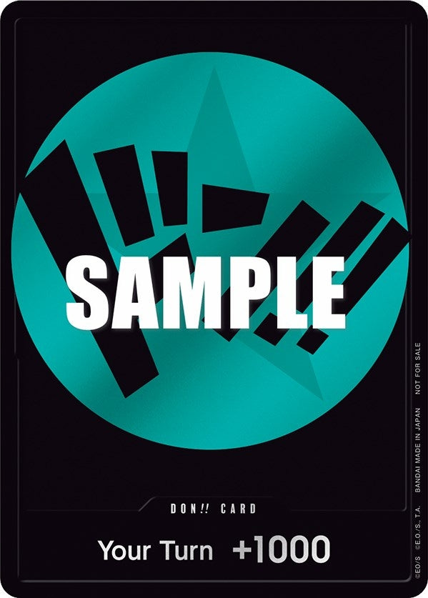 DON Card Teal [OP-PR]