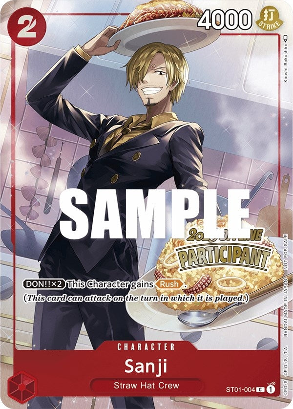 Sanji Offline Regional 2023 Participant (ST01-004) [OP-PR]