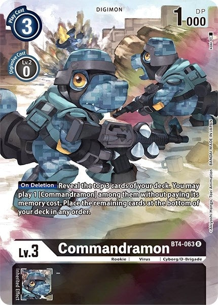 Image for Commandramon (Alternate Art) [Dimensional Phase]