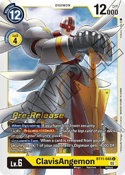 Image for ClavisAngemon [Dimensional Phase Pre-Release Cards]