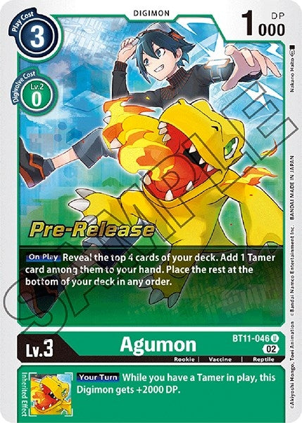 Image for Agumon [Dimensional Phase Pre-Release Cards]