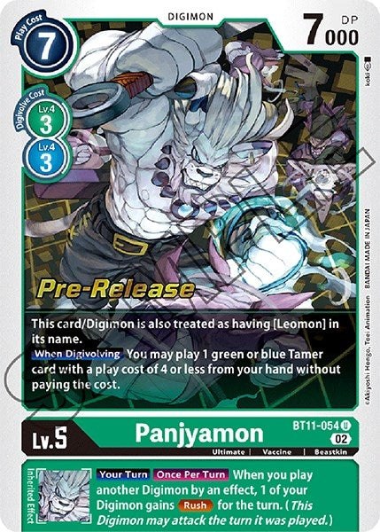 Image for Panjyamon [Dimensional Phase Pre-Release Cards]