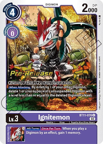 Image for Ignitemon [Dimensional Phase Pre-Release Cards]
