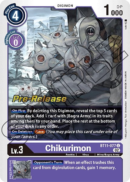 Image for Chikurimon [Dimensional Phase Pre-Release Cards]