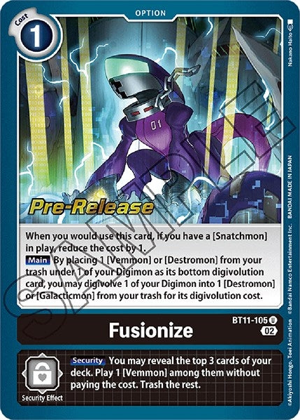 Image for Fusionize [Dimensional Phase Pre-Release Cards]