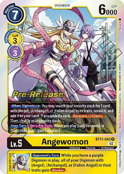 Image for Angewomon [Dimensional Phase Pre-Release Cards]