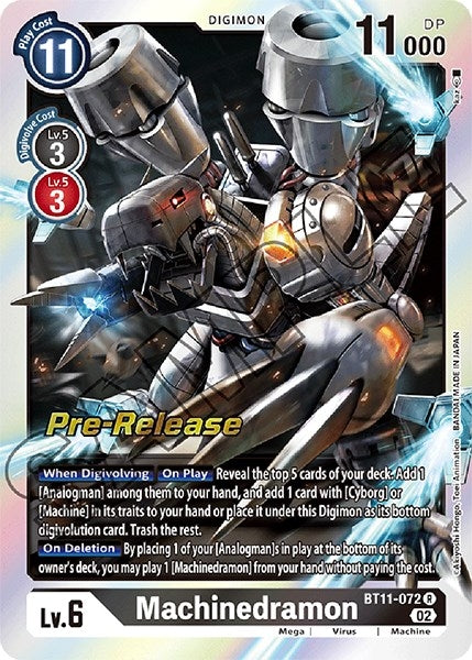 Image for Machinedramon [Dimensional Phase Pre-Release Cards]