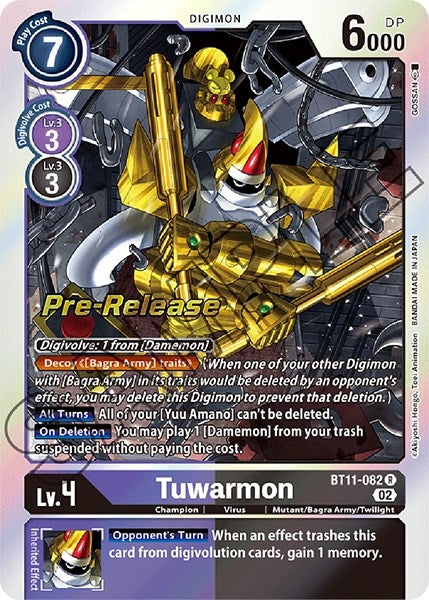 Image for Tuwarmon [Dimensional Phase Pre-Release Cards]