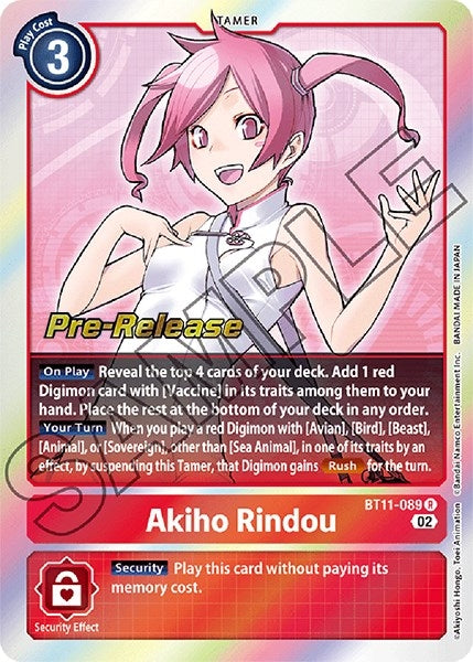 Image for Akiho Rindou [Dimensional Phase Pre-Release Cards]