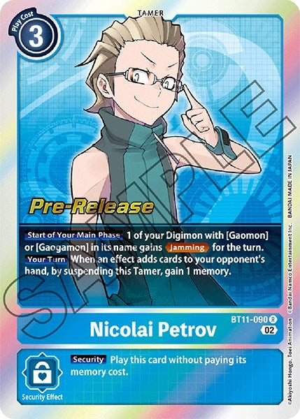 Image for Nicolai Petrov [Dimensional Phase Pre-Release Cards]