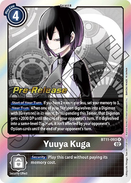 Image for Yuuya Kuga [Dimensional Phase Pre-Release Cards]