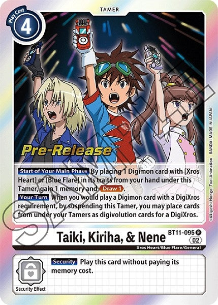 Image for Taiki, Kiriha, & Nene [Dimensional Phase Pre-Release Cards]