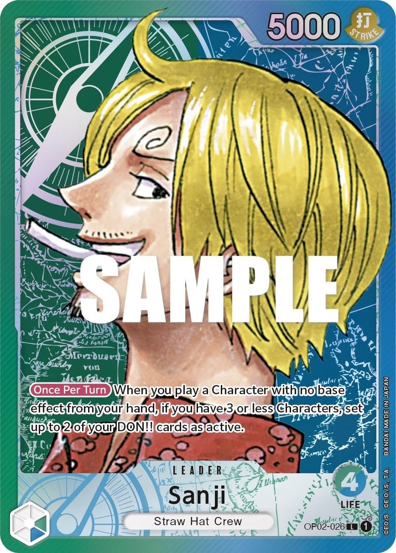 Sanji Alternate Art (OP02-026) [OP02]