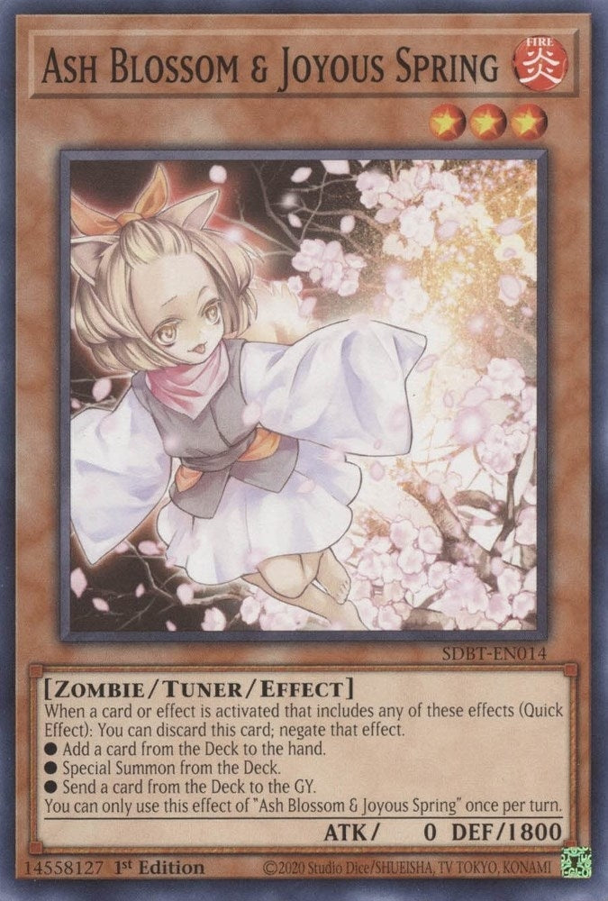 Ash Blossom and Joyous Spring (SDBT-EN014) [SDBT]