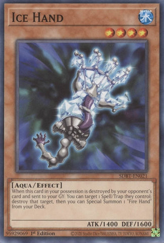 Ice Hand (SDBT-EN021) [SDBT]