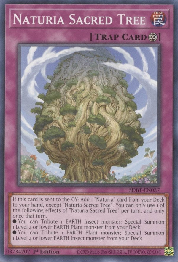 Naturia Sacred Tree (SDBT-EN037) [SDBT]