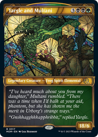 Yargle and Multani (Showcase Planar Booster Fun) [March of the Machine]
