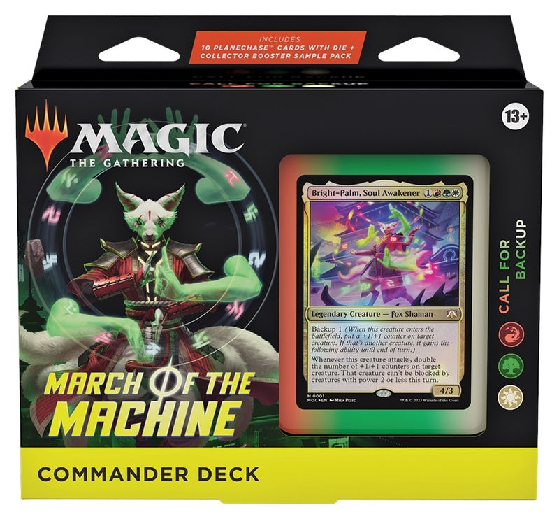 March of the Machine Commander Deck Call For Backup [MOC]