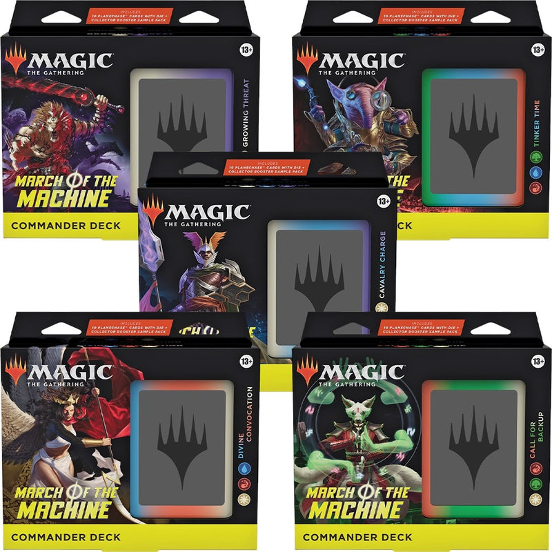 March of the Machine Commander Decks Set of 5 [MOC]