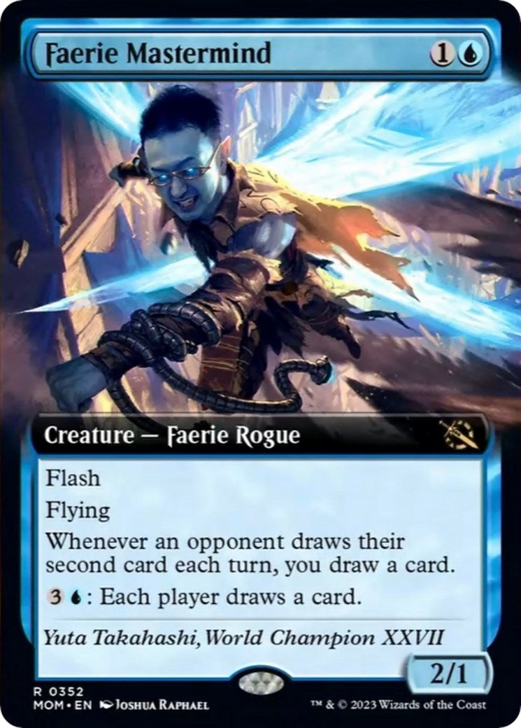 Faerie Mastermind Extended Art (352) [MOM]