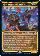 Goro-Goro and Satoru (Showcase Planar Booster Fun) [March of the Machine Commander Prerelease Promos]