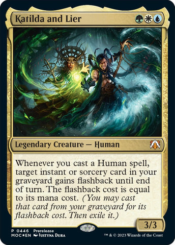 Katilda and Lier [March of the Machine Commander Prerelease Promos]