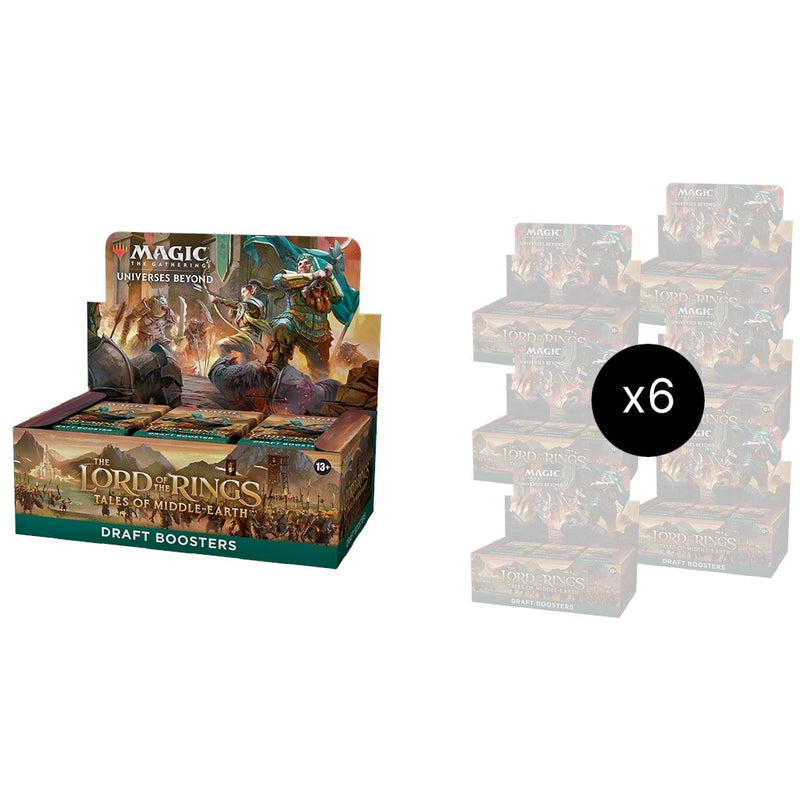 Universes Beyond The Lord of the Rings Tales of Middle earth Draft Booster Box Case [LTR]