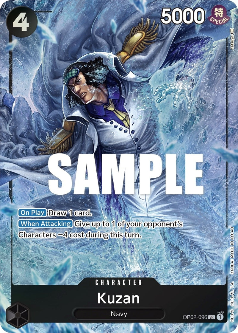Kuzan (096) (Alternate Art) (OP02-096) [OP02]