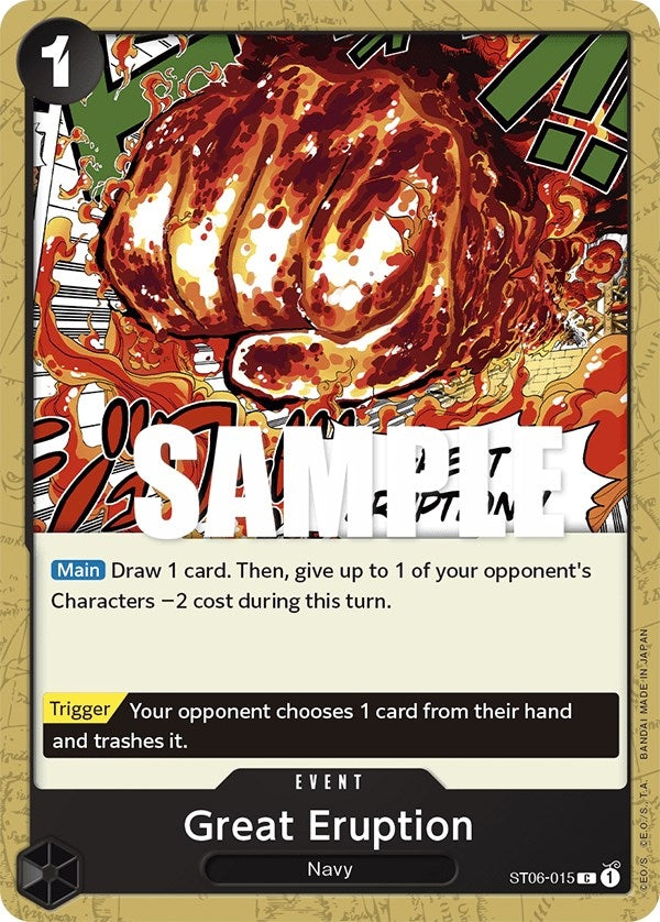 Great Eruption (ST06-015) [ST-06]