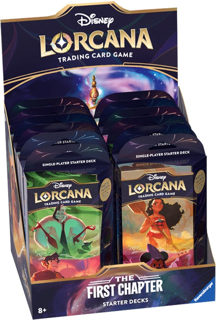 Disney Lorcana The First Chapter Starter Deck Display () [1]