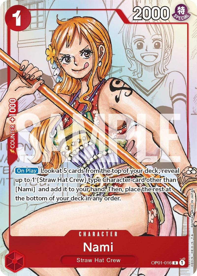 Nami OP01 016 Alternate Art (OP01-016) [OP-PR]