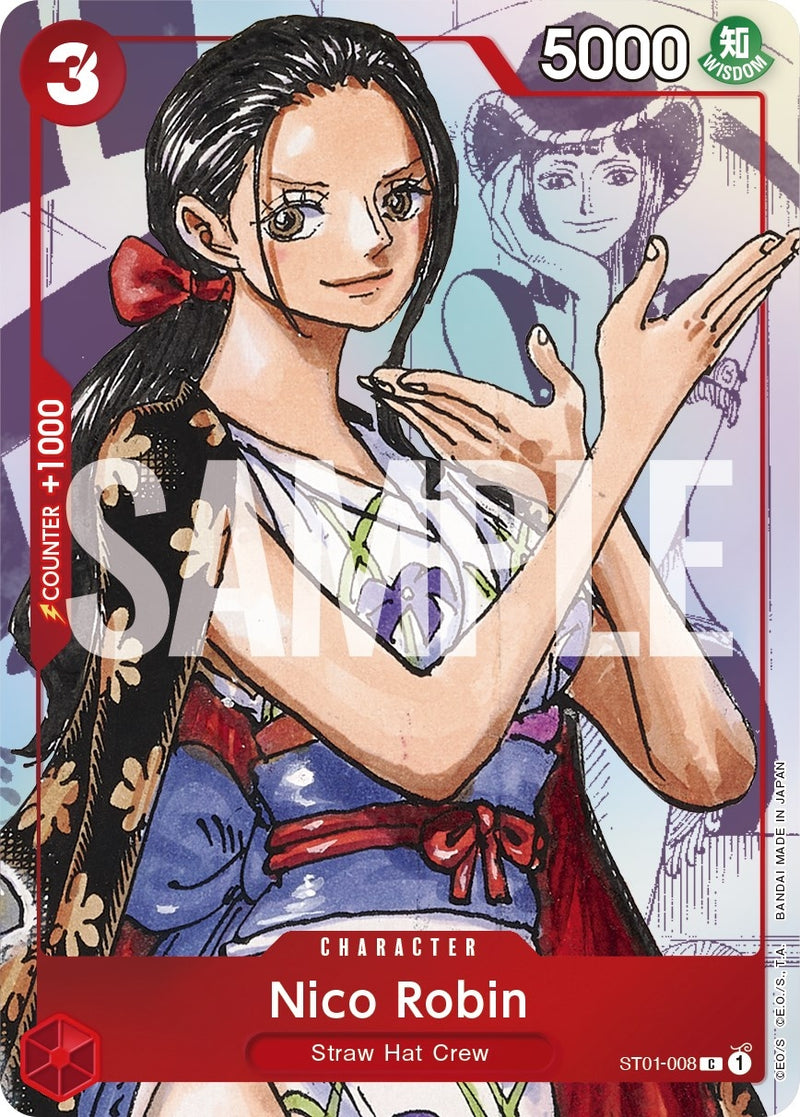 Nico Robin ST01 008 Alternate Art (ST01-008) [OP-PR]